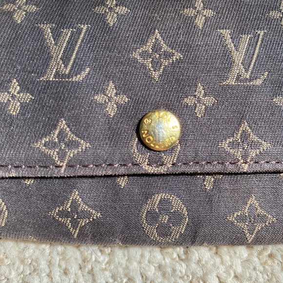 Authentic Louis Vuitton classic monogram Mini Lin keyholder brown - Picture 4 of 12